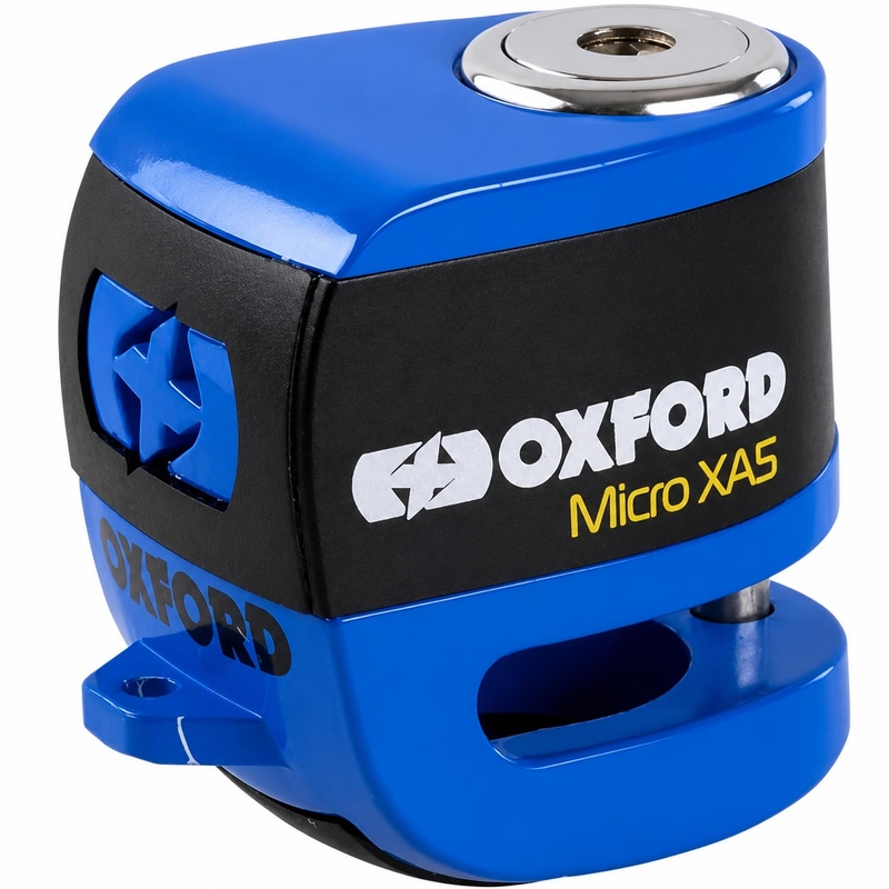 Blocator de frână cu disc Oxford Micro XA5 - Ediție limitată albastră