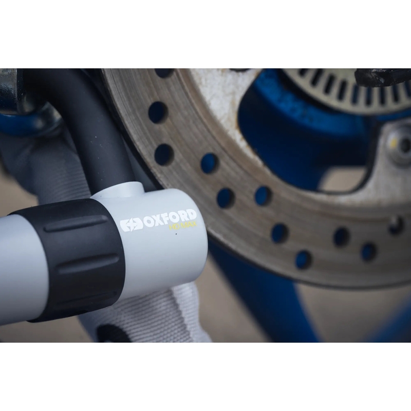 Lacăt cu lanț pentru motocicletă Oxford HD - ediție limitată gri
