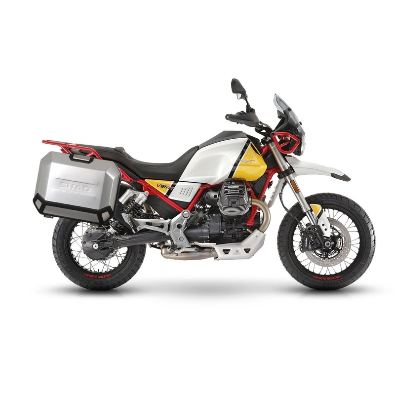4P System fitting kit SHAD (for cases and bags TERRA and SH38X) pentru MOTO GUZZI V 85 TT 850 / Travel 2019-2023