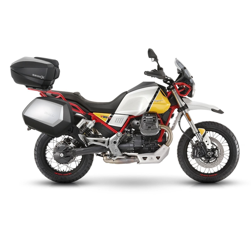 4P System fitting kit SHAD (for cases and bags TERRA and SH38X) pentru MOTO GUZZI V 85 TT 850 / Travel 2019-2023