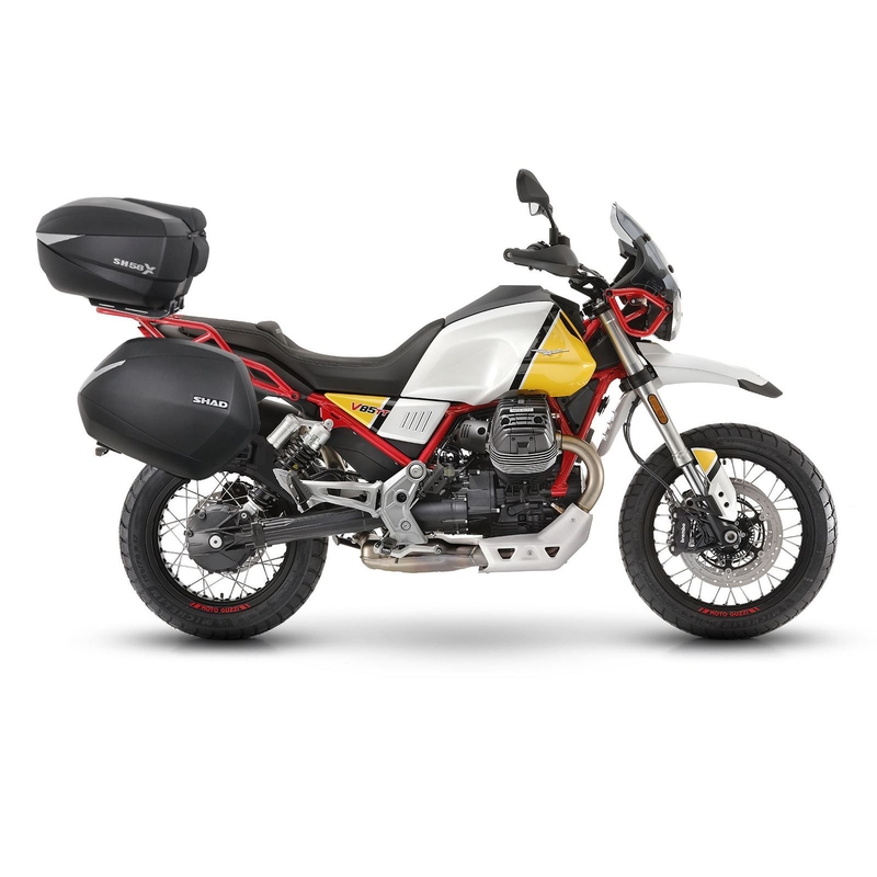 4P System fitting kit SHAD (for cases and bags TERRA and SH38X) pentru MOTO GUZZI V 85 TT 850 / Travel 2019-2023