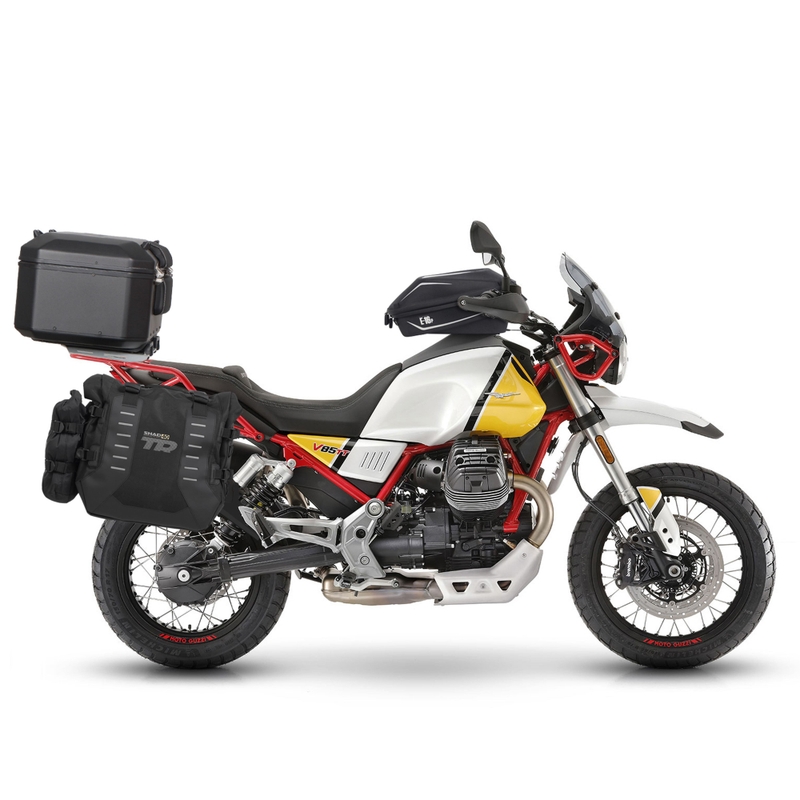 4P System fitting kit SHAD (for cases and bags TERRA and SH38X) pentru MOTO GUZZI V 85 TT 850 / Travel 2019-2023