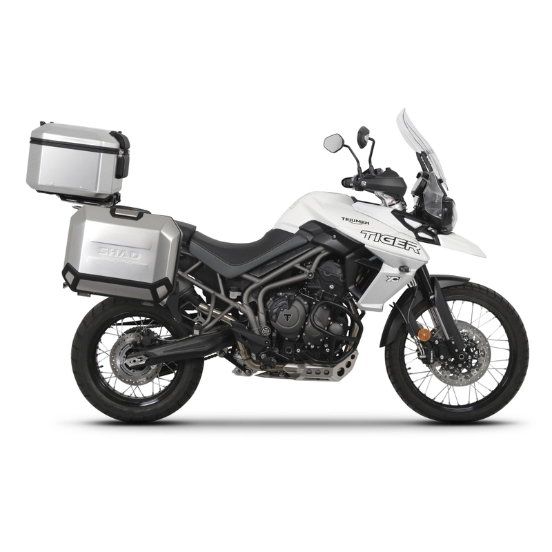 4P System fitting kit SHAD (for cases and bags TERRA and SH38X) pentru TRIUMPH Tiger 800 / Sport 2011-2024