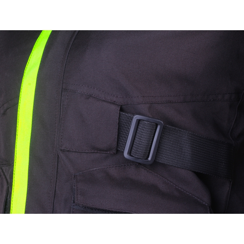 Geacă moto pentru copii Street Racer Drago negru-galben fluorescent lichidare