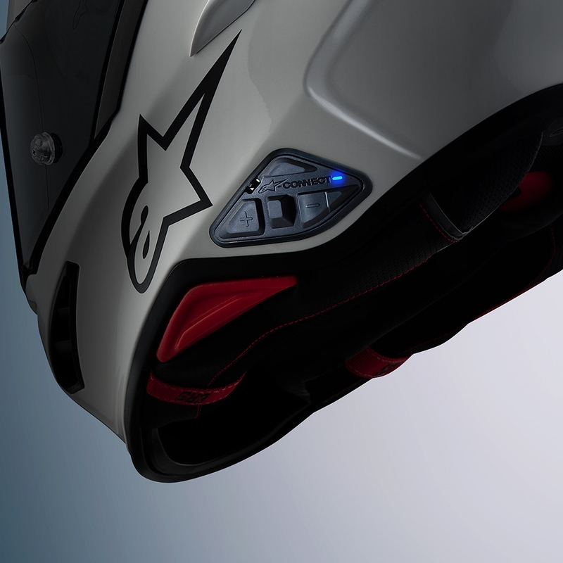 Interfon Bluetooth pentru motocicletă Alpinestars sistem A-CONNECT negru