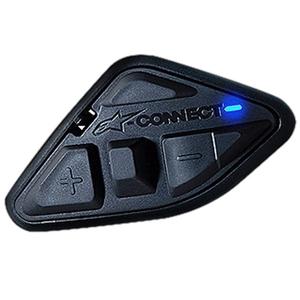 Interfon Bluetooth pentru motocicletă Alpinestars sistem A-CONNECT negru
