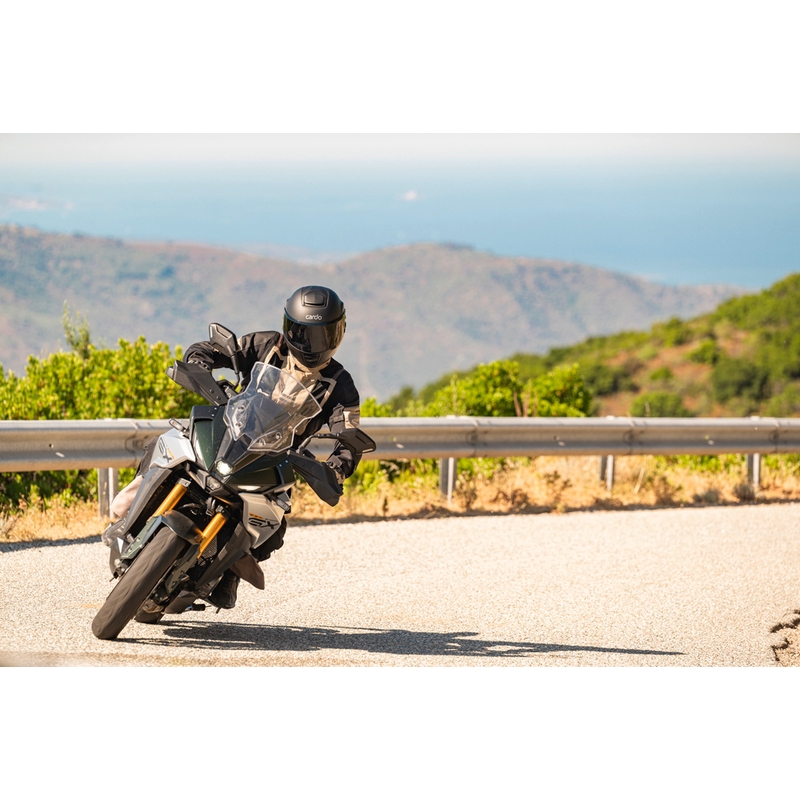 Cască integrală pentru motocicletă Cardo Beyond GTS neagră