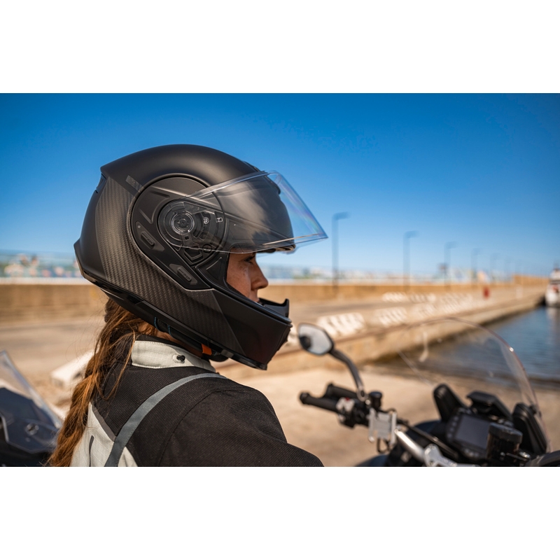 Cască integrală pentru motocicletă Cardo Beyond GTS neagră