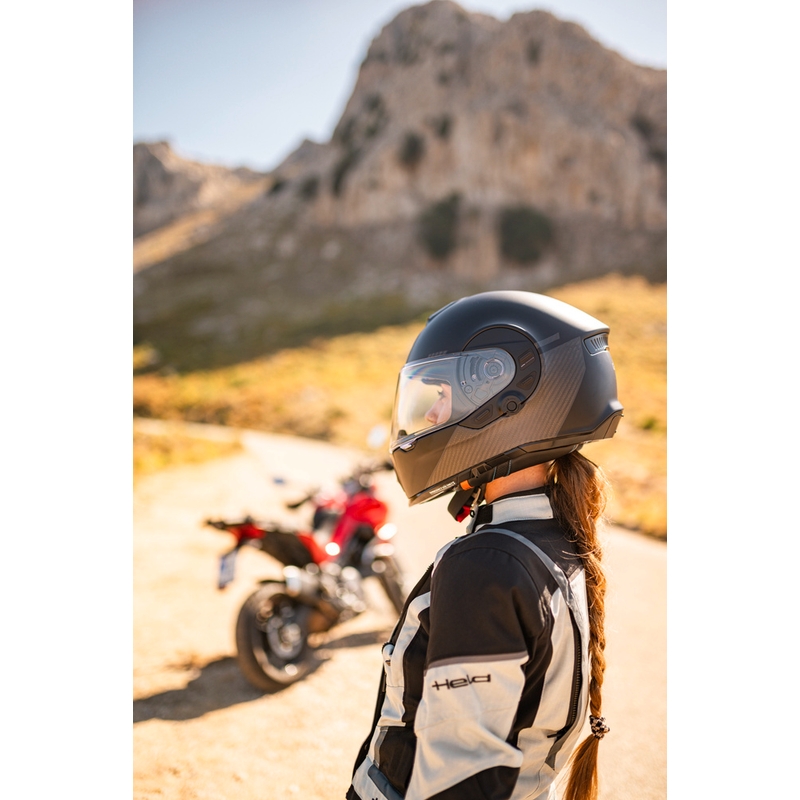 Cască integrală pentru motocicletă Cardo Beyond GTS neagră