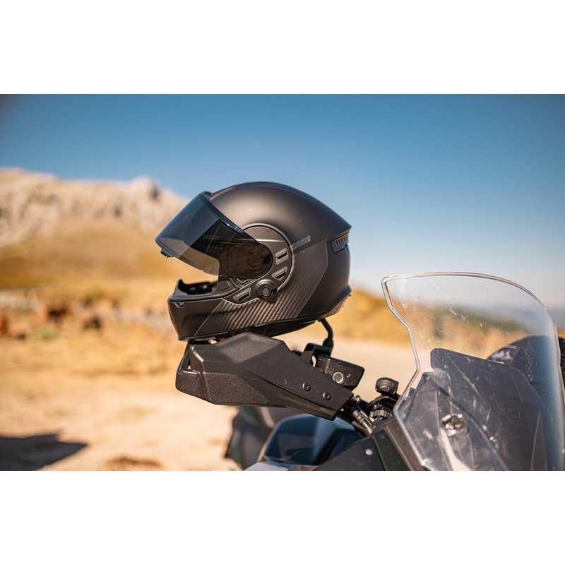 Cască integrală pentru motocicletă Cardo Beyond GTS neagră
