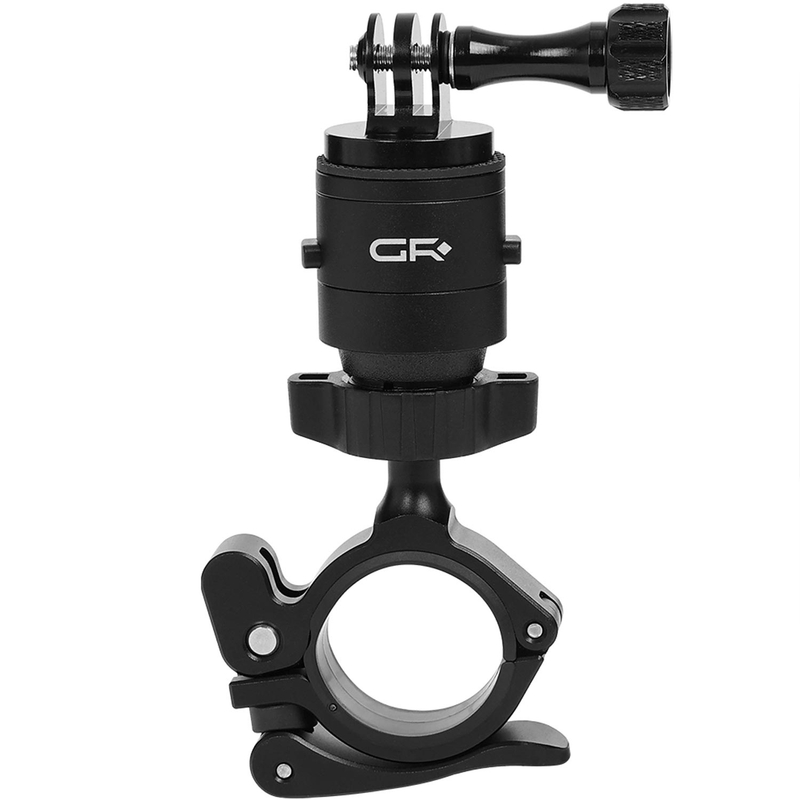 Suport pentru cameră de acțiune cu blocare rotativă GRxplore GT3 negru