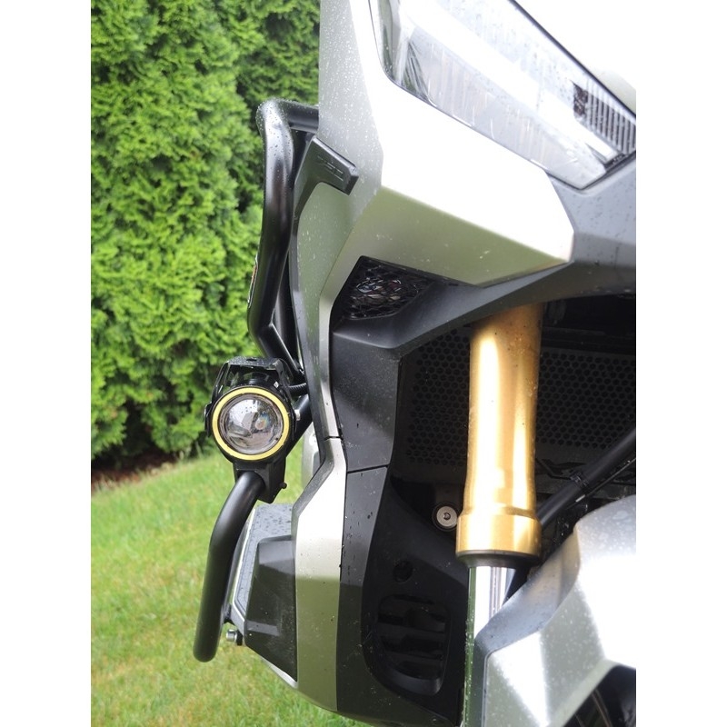 Engine guards RDMOTO matt black upper + lower pentru HONDA X-ADV 750 2021-2023