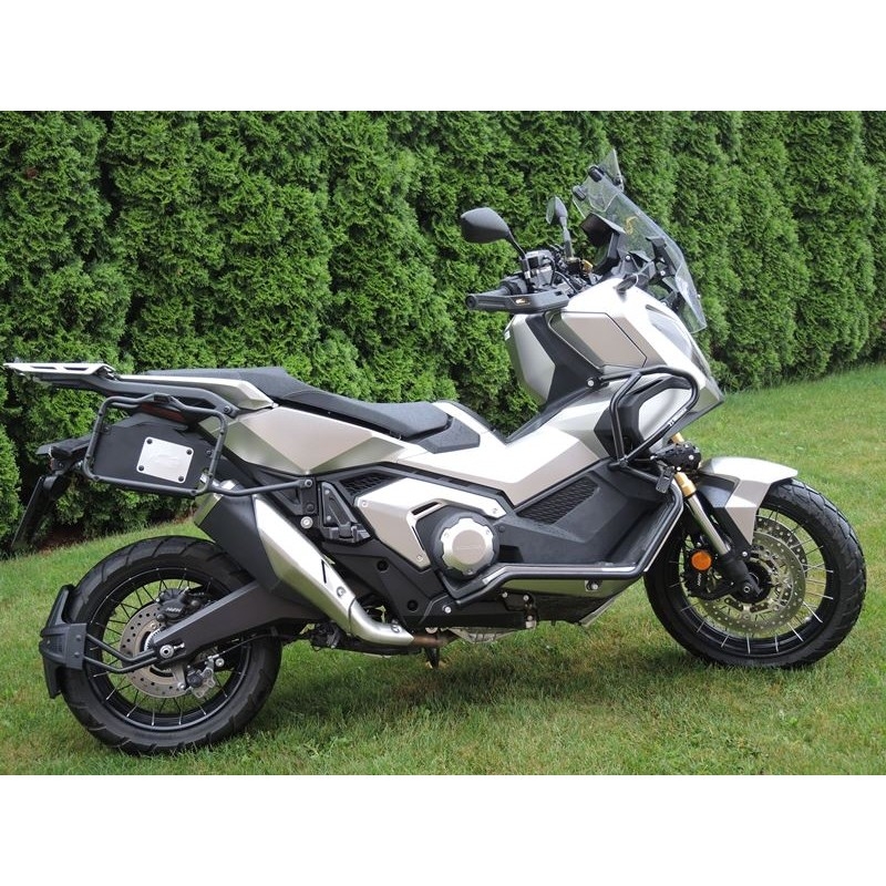 Engine guards RDMOTO matt black upper + lower pentru HONDA X-ADV 750 2021-2023