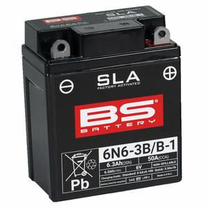 Baterie activata din fabrica BS-BATTERY 6N6-3B/B-1 (FA)