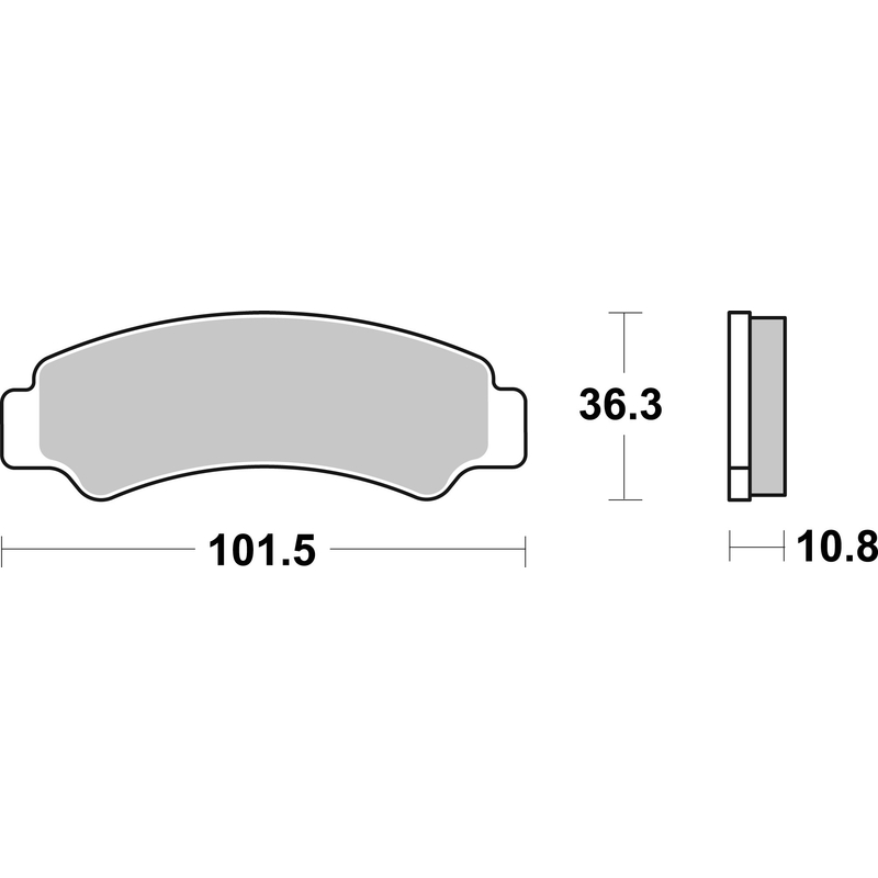 Placute de frana BREMBO