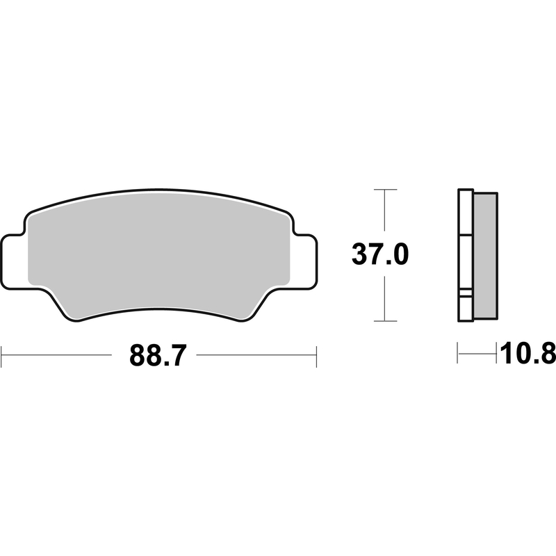 Placute de frana BREMBO