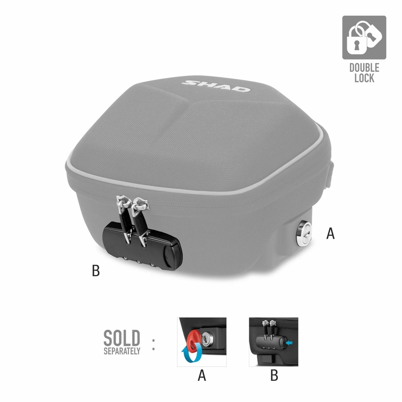Geanta de rezervor (tank bag) SHAD E02C for click system