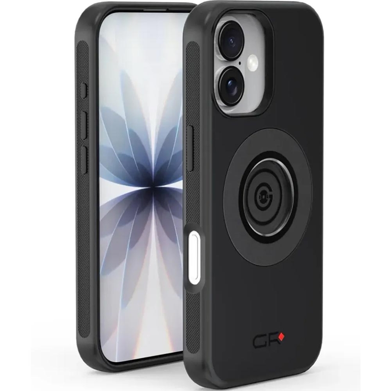 Husă de telefon cu eliberare rapidă pentru Apple iPhone 16 GRxplore neagră