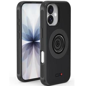 Husă de telefon cu eliberare rapidă pentru Apple iPhone 16 Plus GRxplore neagră