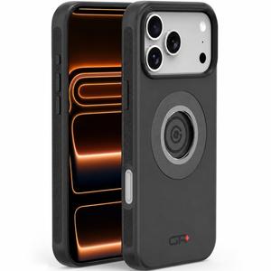 Husă de telefon cu eliberare rapidă pentru Apple iPhone 17 Pro Max GRxplore neagră