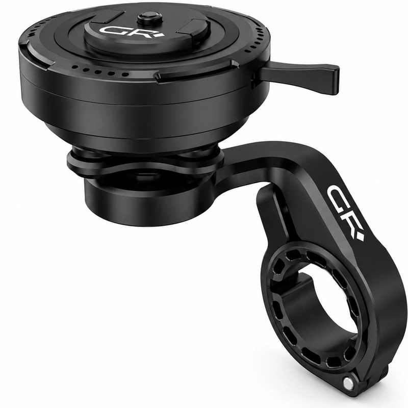 Suport telefon curbat pentru ghidonul motocicletei GRxplore MT10, negru