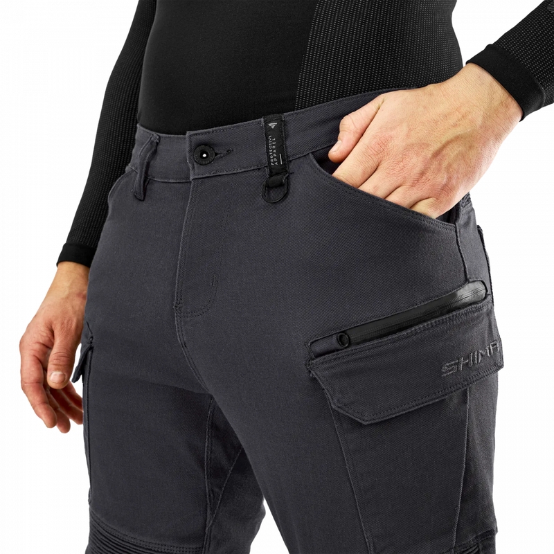 Pantaloni de motocicletă Shima Giro 3.0 gri
