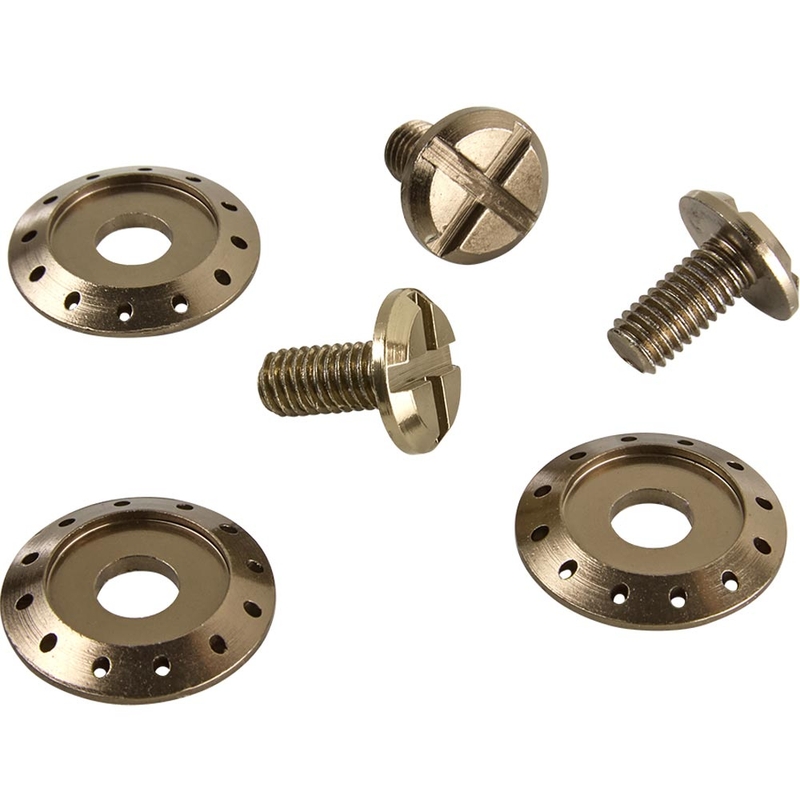 Set șuruburi O'Neal din aluminiu, argintiu