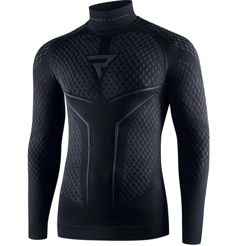 Rebelhorn Therm II tricou termic negru-gri negru