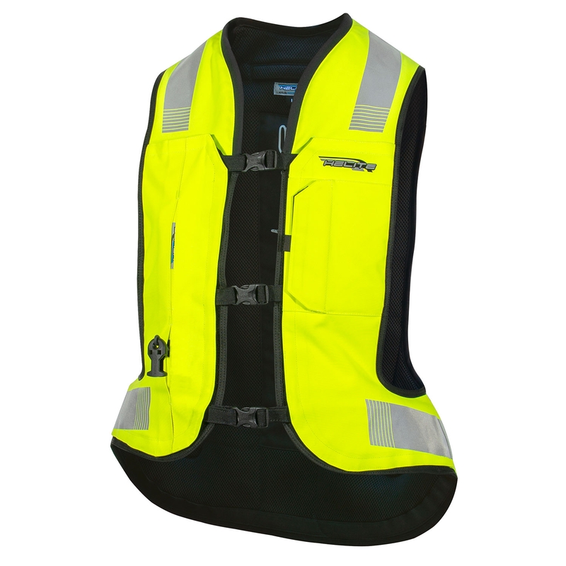 Vestă airbag HELITE Turtle 2 galben fluo