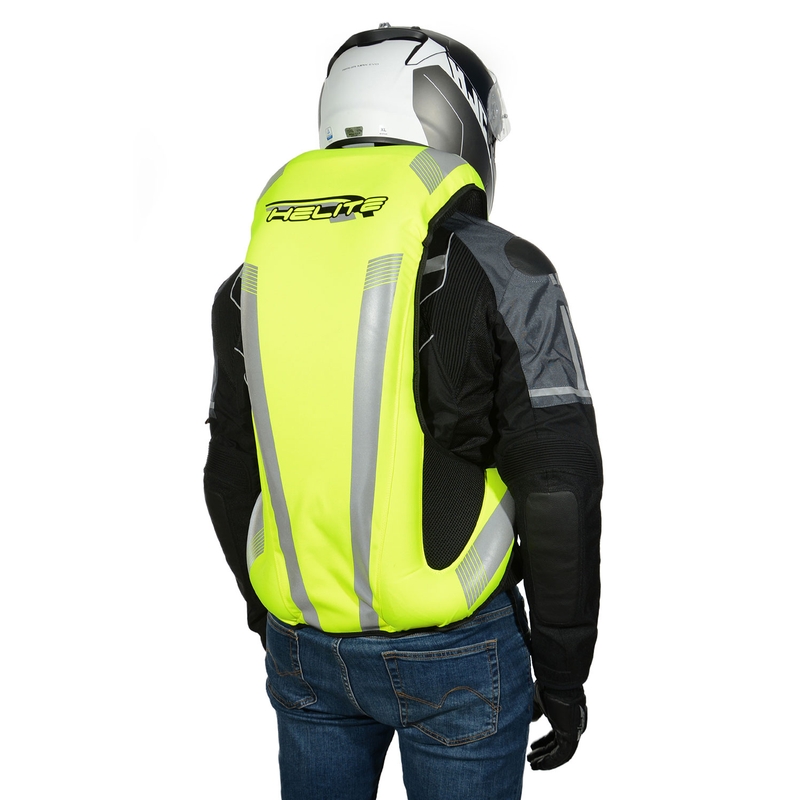Vestă airbag HELITE Turtle 2 galben fluo