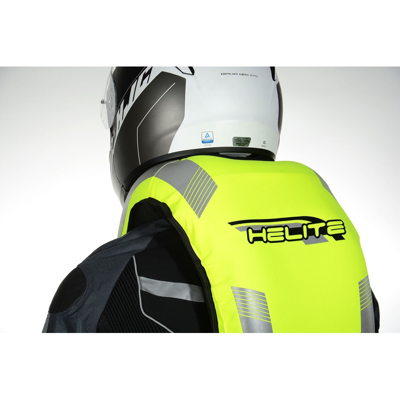 Vestă airbag HELITE Turtle 2 galben fluo