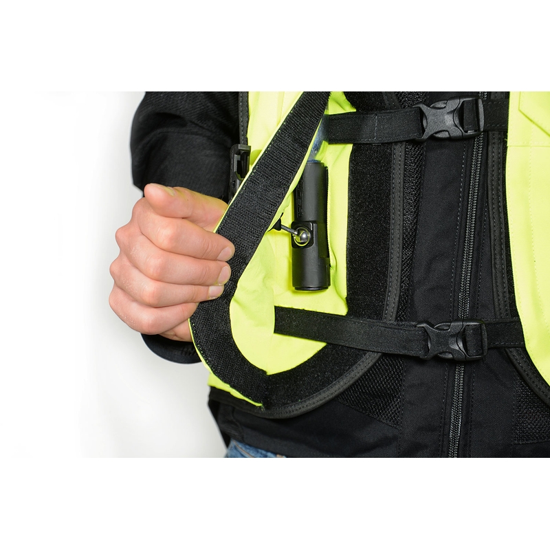 Vestă airbag HELITE Turtle 2 galben fluo
