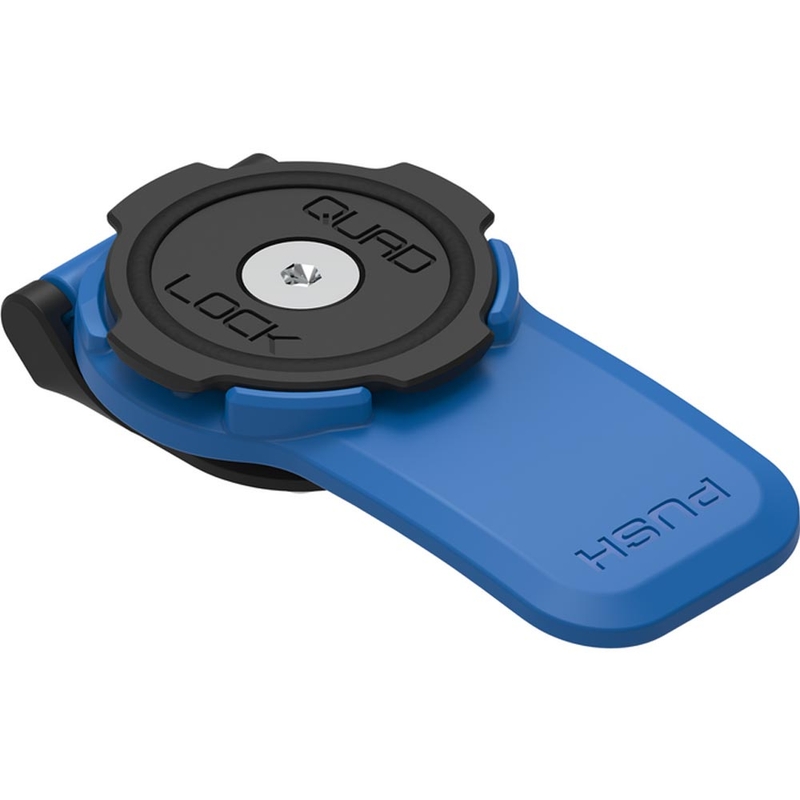 Suport telefon Quad Lock® 360 cu manetă de eliberare, albastru-negru