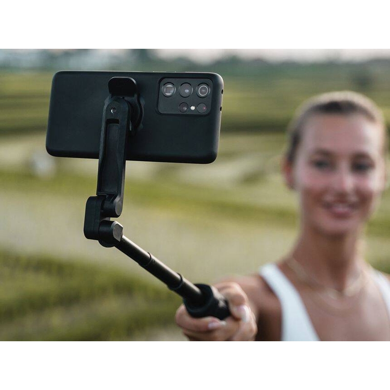 Suport telefon Quad Lock® 360 cu manetă de eliberare, albastru-negru
