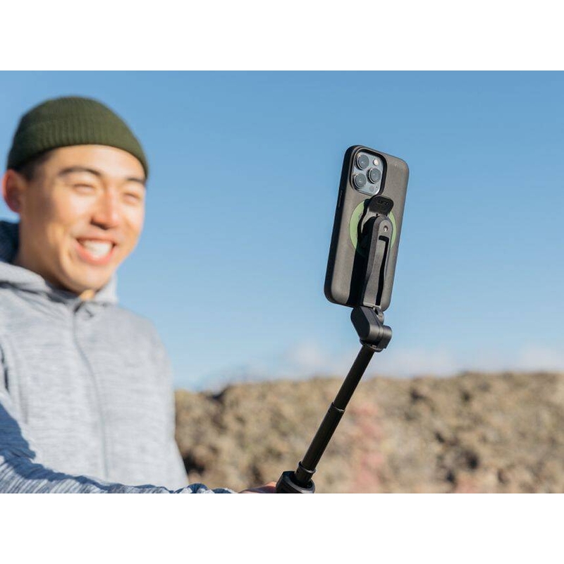 Suport telefon Quad Lock® 360 cu manetă de eliberare, albastru-negru