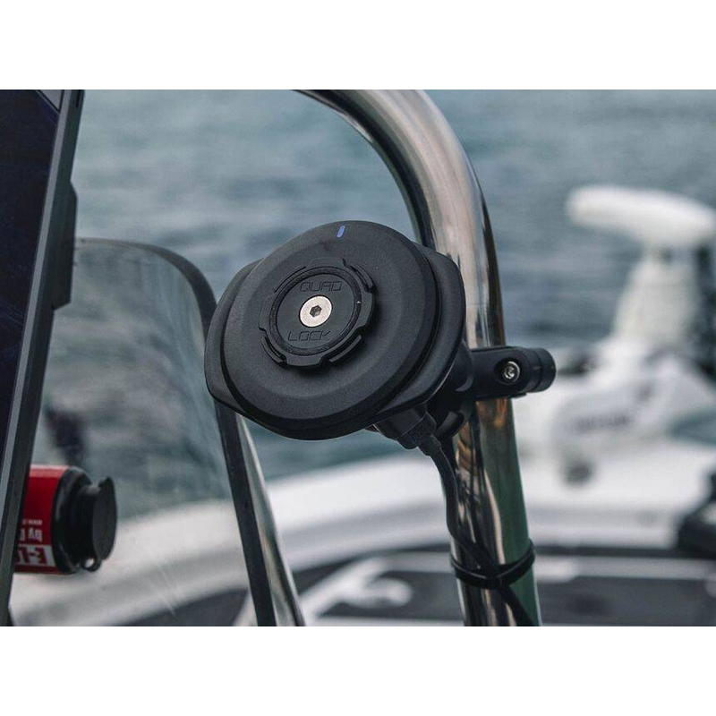 Suport de telefon Quad Lock® 360 V2 cu bază mică, negru