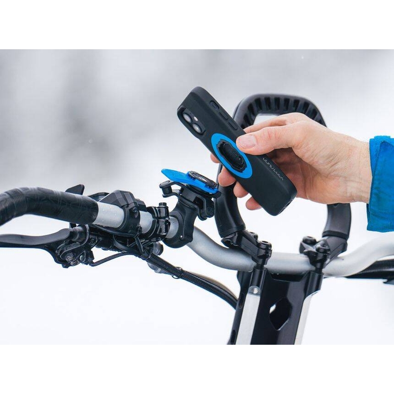 Suport de telefon Quad Lock® 360 V2 cu bază mică, negru