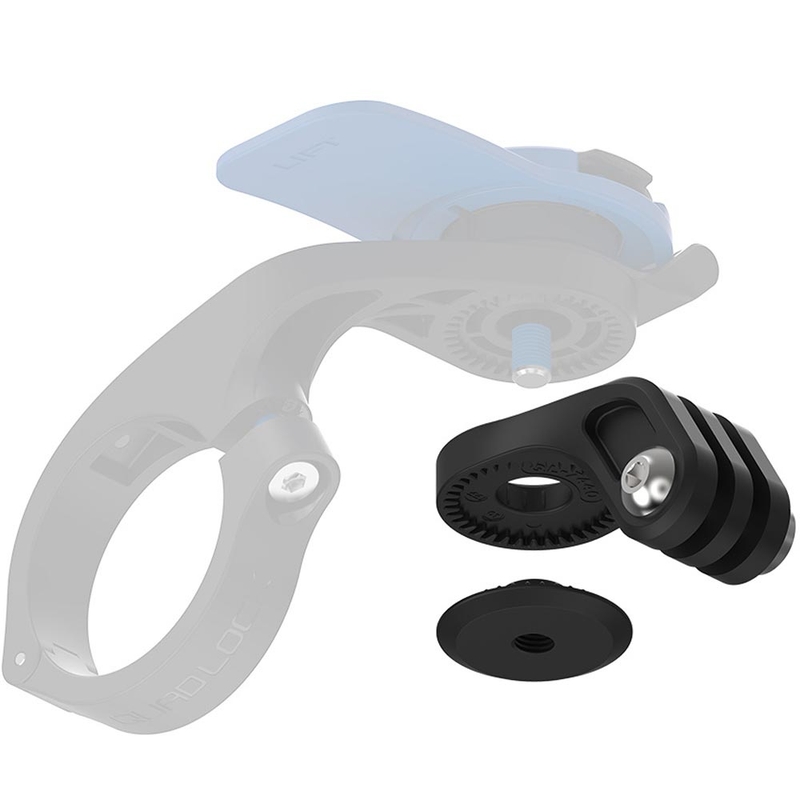 Adaptor pentru cameră de acțiune/lumină Quad Lock®, negru