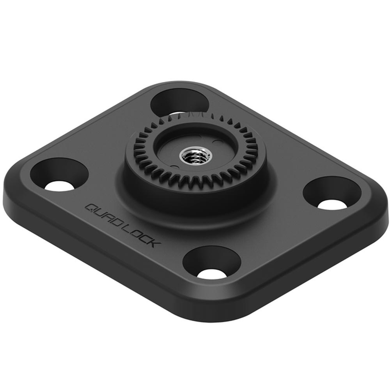 Bază plată Quad Lock® 360, neagră