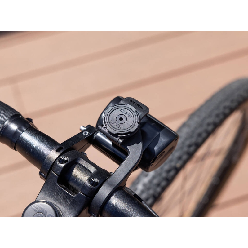 Suport telefon mobil Quad Lock® 360 cu manetă scurtă, cap negru