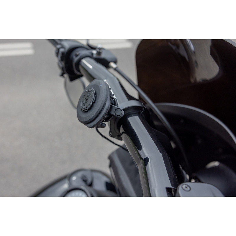Suport telefon Quad Lock® PRO mare pentru ghidon, negru