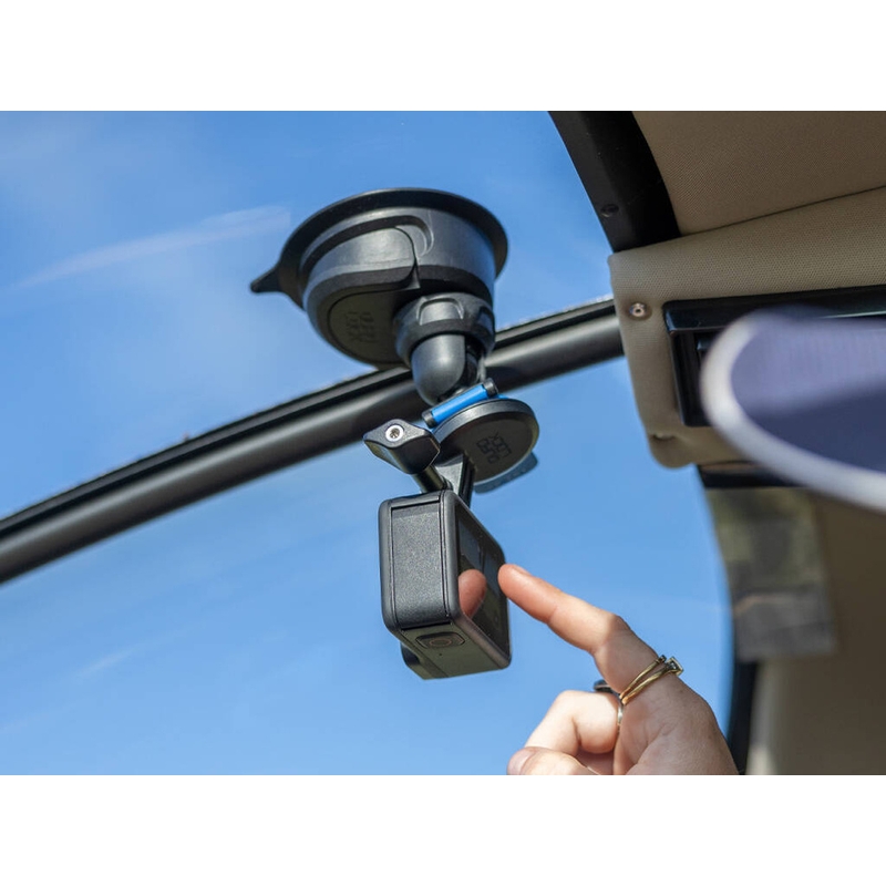 Adaptor pentru cameră sport Quad Lock® - GoPro standard, negru