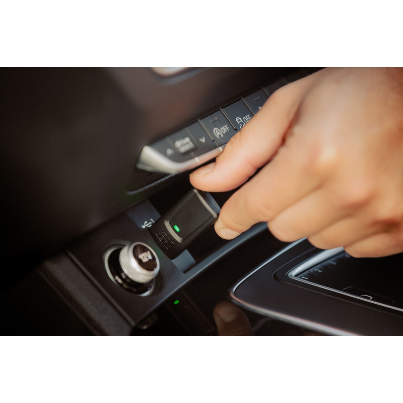 Adaptor wireless Quad Lock® CarPlay/Android Auto, negru