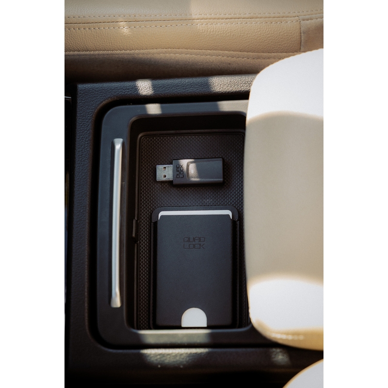 Adaptor wireless Quad Lock® CarPlay/Android Auto, negru