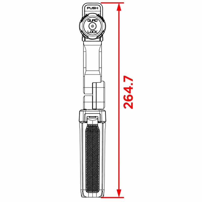 Trepied Quad Lock® negru