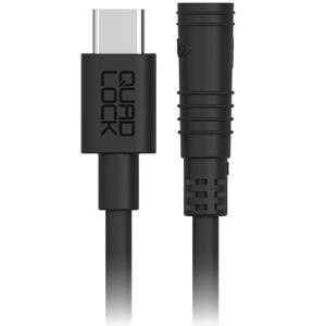 Cablu de alimentare Quad Lock® negru