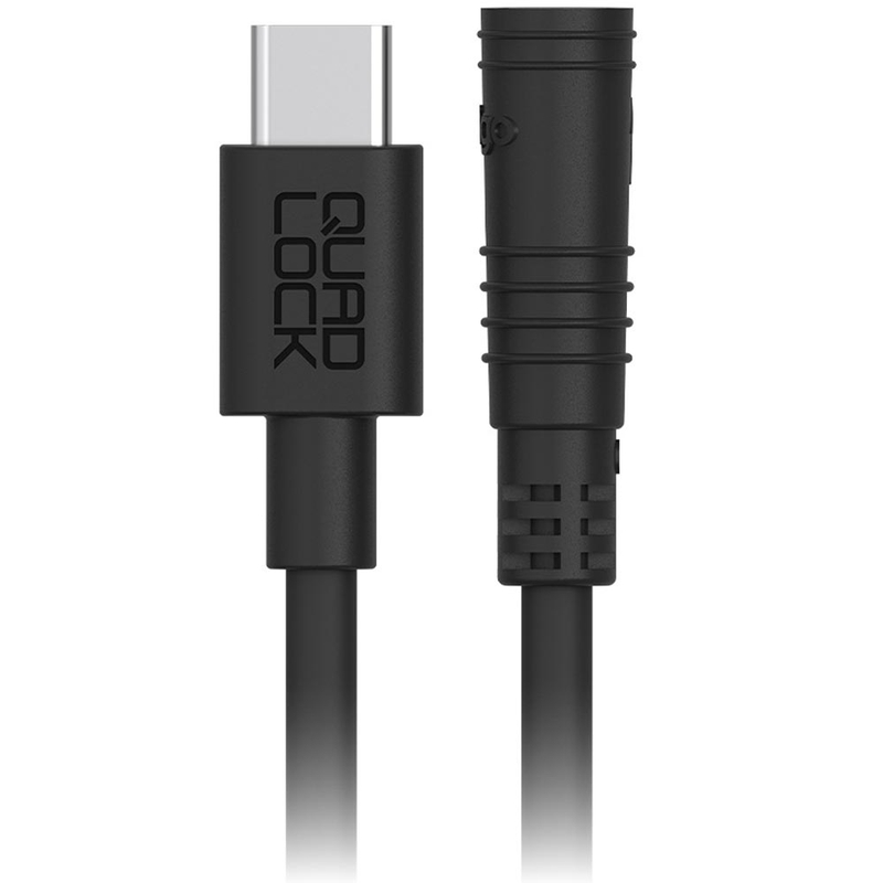Cablu de alimentare Quad Lock® negru