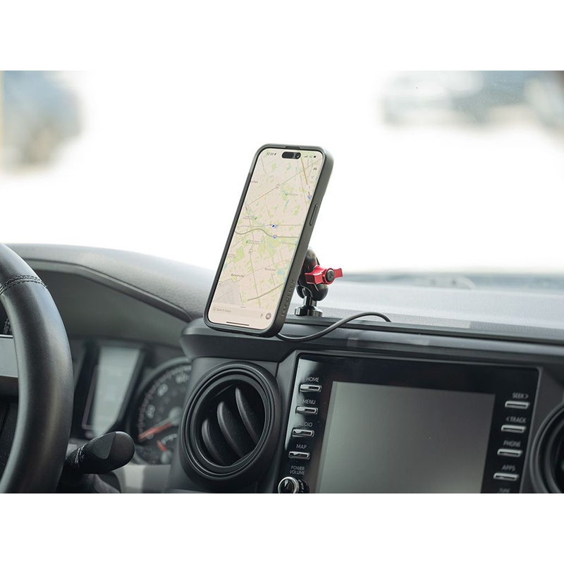 Adaptoare Quad Lock® Car - Capac superior cu bilă, negru