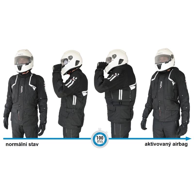 HELITE Touring Touring  Airbag jachetă negru