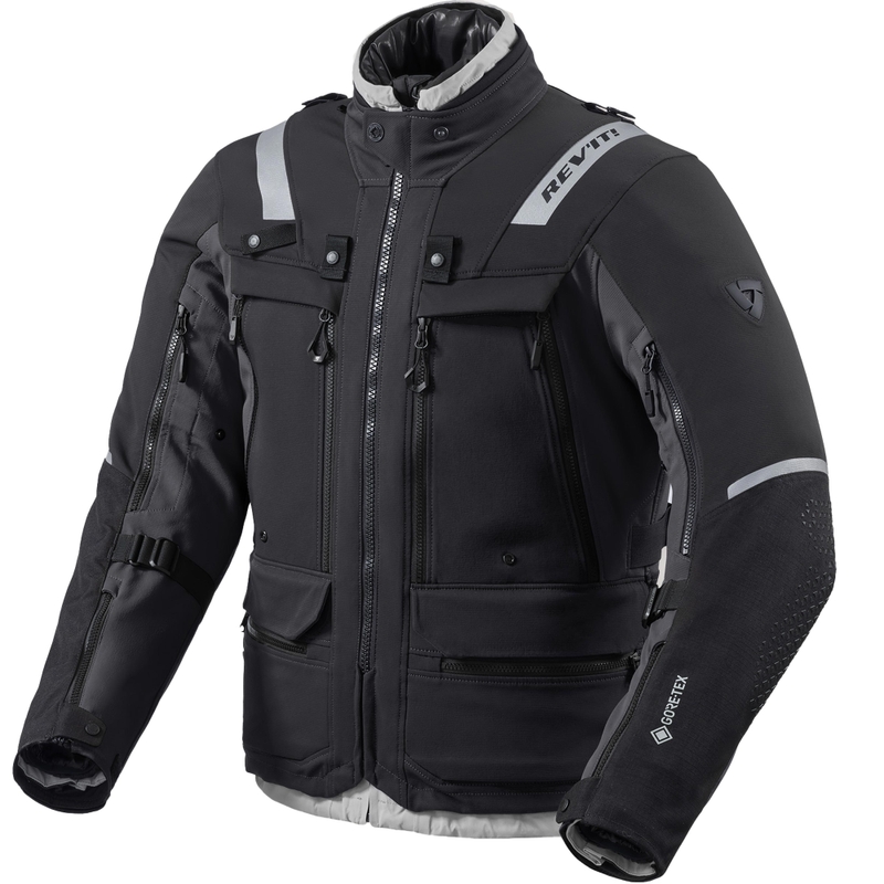 Geacă de motocicletă Revit Defender 4 GTX neagră